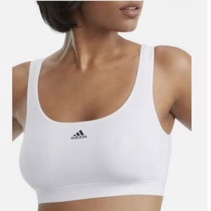 ADIDAS Cotton Scoop Bralette